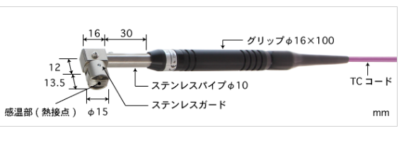 安立溫度計傳感器A-234K-00-1-TC1-ASP