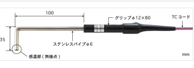 安立溫度計傳感器CS-73K-010-1-TC1-ASP