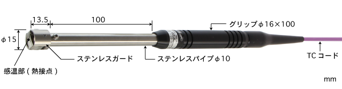 安立溫度計探頭A-233K-01-1-TC1-ASP