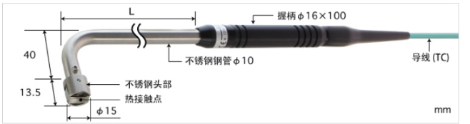 日本安立ANRITSU靜止表面用溫度傳感器 A系列A-243E-01-1-TC1-ASP