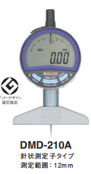 進口日本得樂TECLOCK數顯深度計DMD-210A